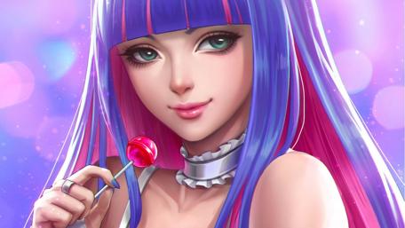 Anime girl that outfit suits her wallpaper