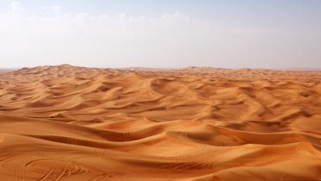 Desert landscape wallpaper