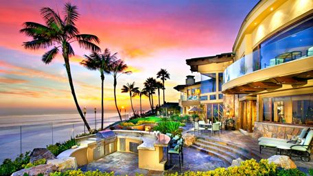 Pradise feeling in California wallpaper