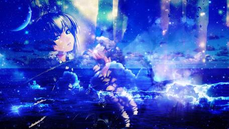 Dream world - anime fantasy art wallpaper