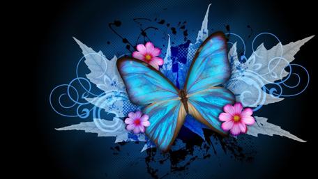 Butterfly - Digital art wallpaper