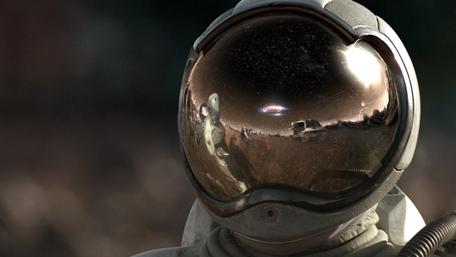 Astronaut in space helmet ‍ wallpaper