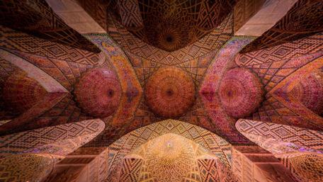 Ceiling of Nasir al-Mulk Mosque wallpaper