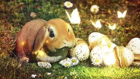 Easter fantasy art wallpaper