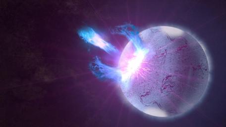 Magnetized neutron star wallpaper