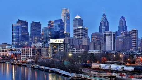 Philadelphia skyline wallpaper