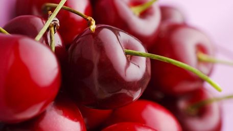 Sweet red cherry wallpaper