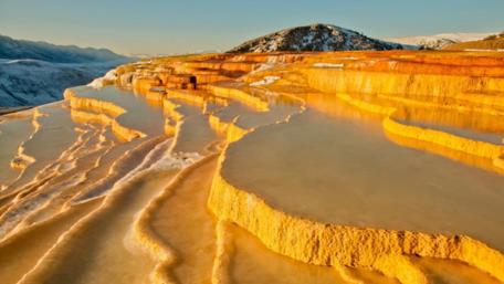 Badab Soort Terraces Springs - IRAN wallpaper
