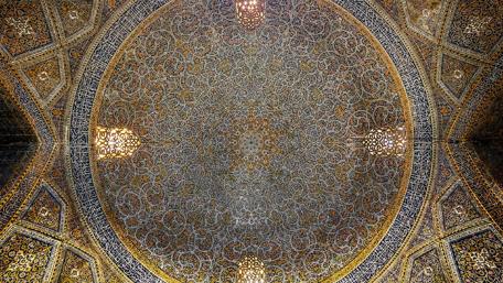 Seyyed Mosque, Isfahan, Iran wallpaper