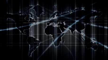 ️ World map - Digital art wallpaper