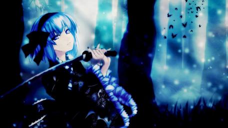 Anime girl dazzle wallpaper