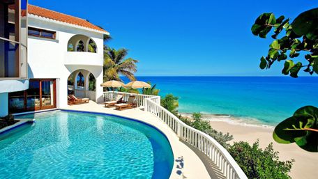 Caribbean waterscape from Anguilla wallpaper