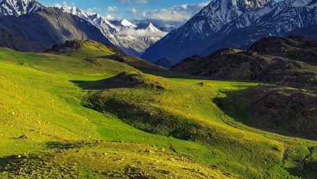 Kashmir Valley, Himalayas, India wallpaper
