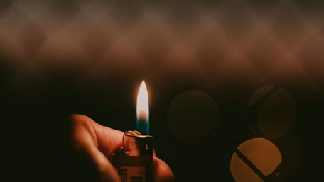Fire of Lighter wallpaper