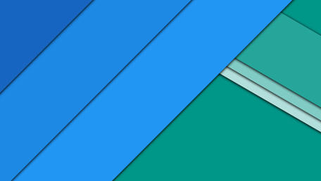 Blue and green material design artwork wallpaper
