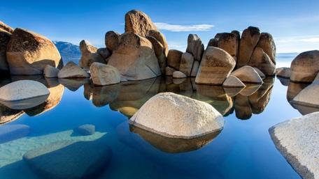 Rocky beach wallpaper