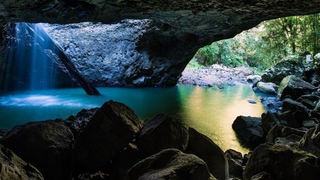 Natural Bridge, Springbrook National Park, Queensland, Australia wallpaper