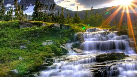 Logan Pass  - Glacier National Park, Montana, US wallpaper