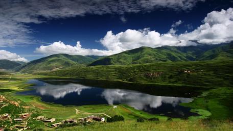 Kasa Lake - Garze, Sichuan, China wallpaper
