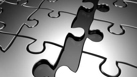 Metallic fantasy jigsaw puzzle wallpaper