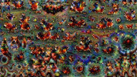 Vivid Psychedelic Organisms in Motion wallpaper