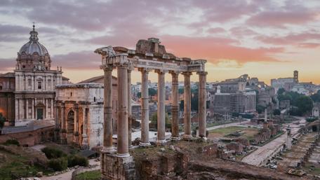Roman Forum (Forum Romanum) in Rome, Italy wallpaper