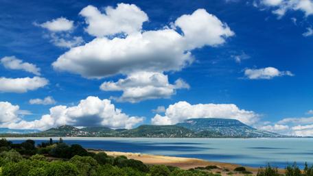 Badacsony Hill and Lake Balaton - Hungary wallpaper