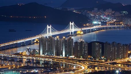 Seoul at night wallpaper