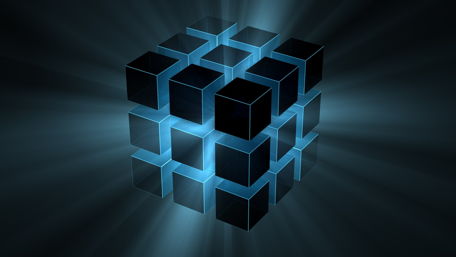 3D Cube wallpaper