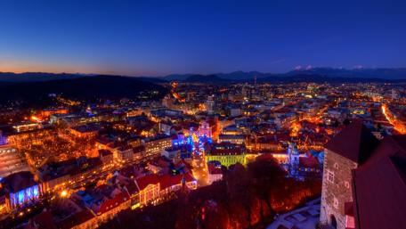 Ljubljana Center, Slovenia wallpaper
