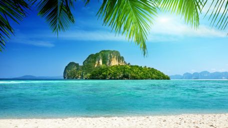 Beautiful view form Tup Island, Thailand wallpaper