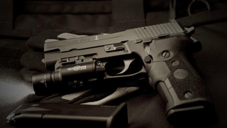 Tactical Firepower Ready for Action wallpaper