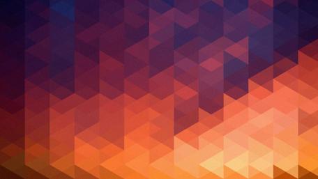 Gradient color triangles wallpaper