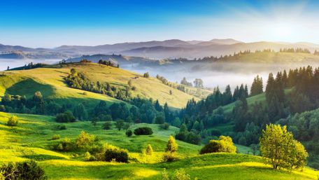 Ukrainian Carpathians wallpaper