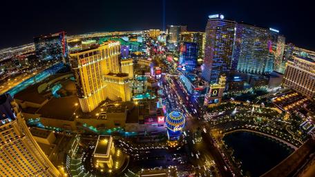 Las Vegas at night wallpaper
