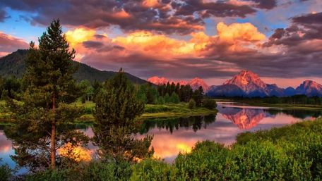 Grand Teton National Park, Mount Moran wallpaper