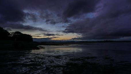 Stormy sky and clouds wallpaper