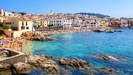 Calella de Palafrugell - Costa Brava, Spain wallpaper