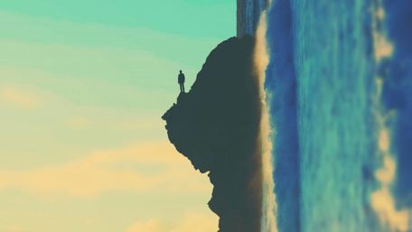 Rotated artwork wallpaper