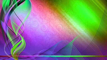 Neon abstraction wallpaper
