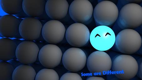 Some are different wallpaper