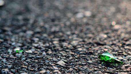 Broken Glass Basketball Court wallpaper
