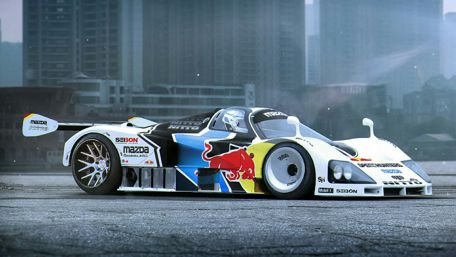 Mazda 787B prototype racing car wallpaper