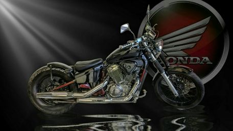 Honda chopper wallpaper