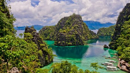 Kayangan Lake, Coron Island, Philippines wallpaper