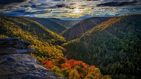 Lindy Point Overlook - West Virginia wallpaper