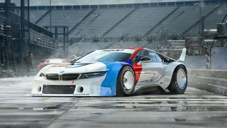 BMW i8 Racing Car wallpaper