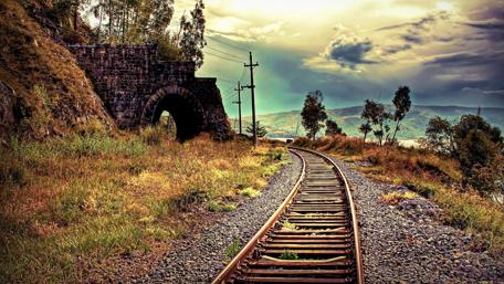 Trackway wallpaper