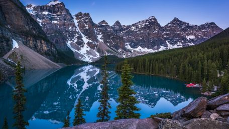 Moraine Lake -  Banff National Park, Alberta wallpaper