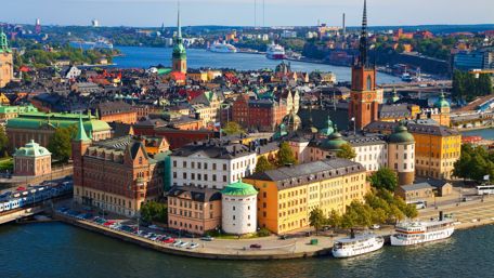 Gamla Stan - Stockholm, Sweden wallpaper
